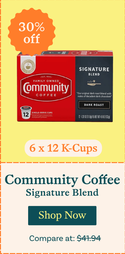 30% off Community Coffee