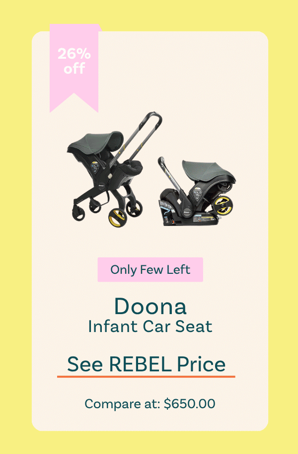 Doona Infant Car Seat & Stroller - Slate Green
