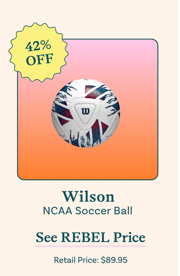 Wilson NCAA Veza Match Soccer Ball - White/Blue/Purple