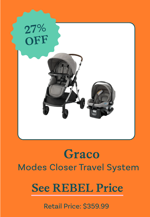Graco Modes Closer Travel System - Highland, Grey