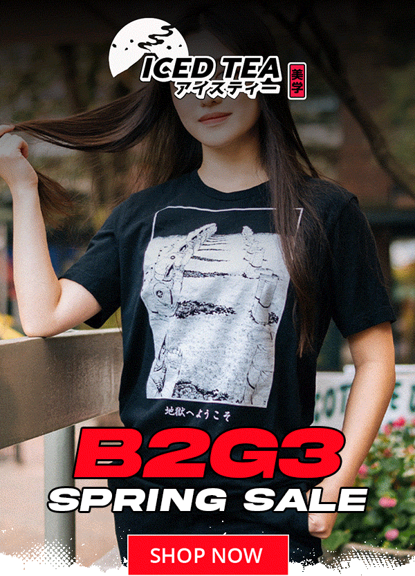 「B2G3」 Spring On New Drip Iced Tea Aesthetics