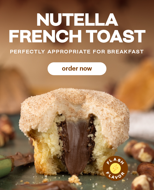 Flash Flavor Drop Nutella French Toast 🍞 Sprinkles