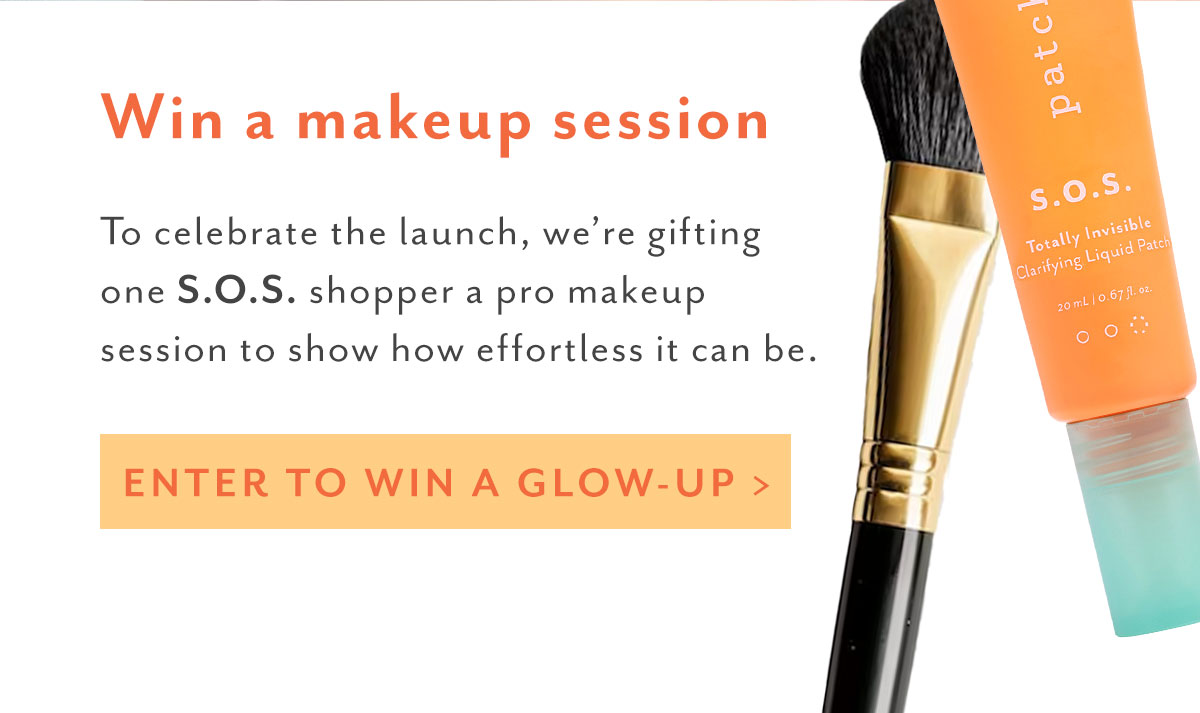 Chance to win a makeup session with a purchase of SOS