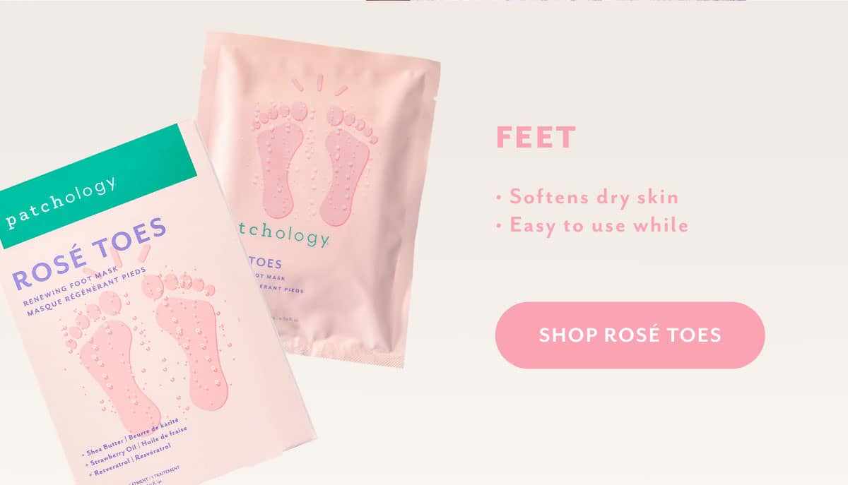 in just ten minutes restore and nourish dry cracked feet with rose toes