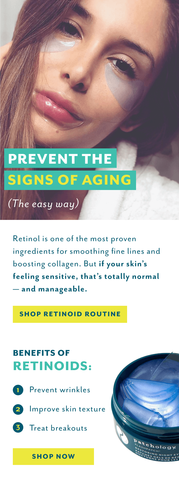 Prevent the signs of of aging