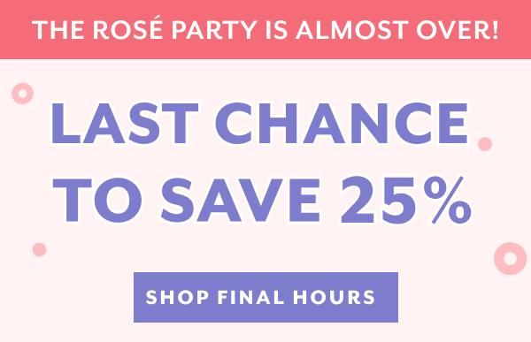 25% off Rose