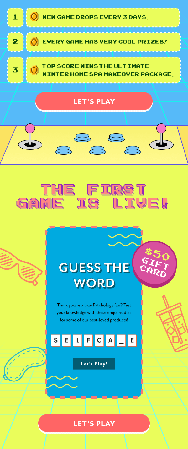 Get entered for our grand prize every time you play