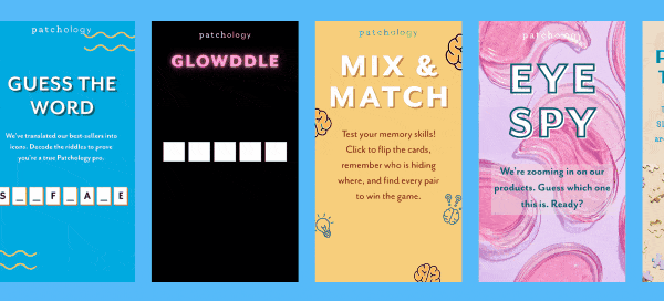 Enter to win products with each game