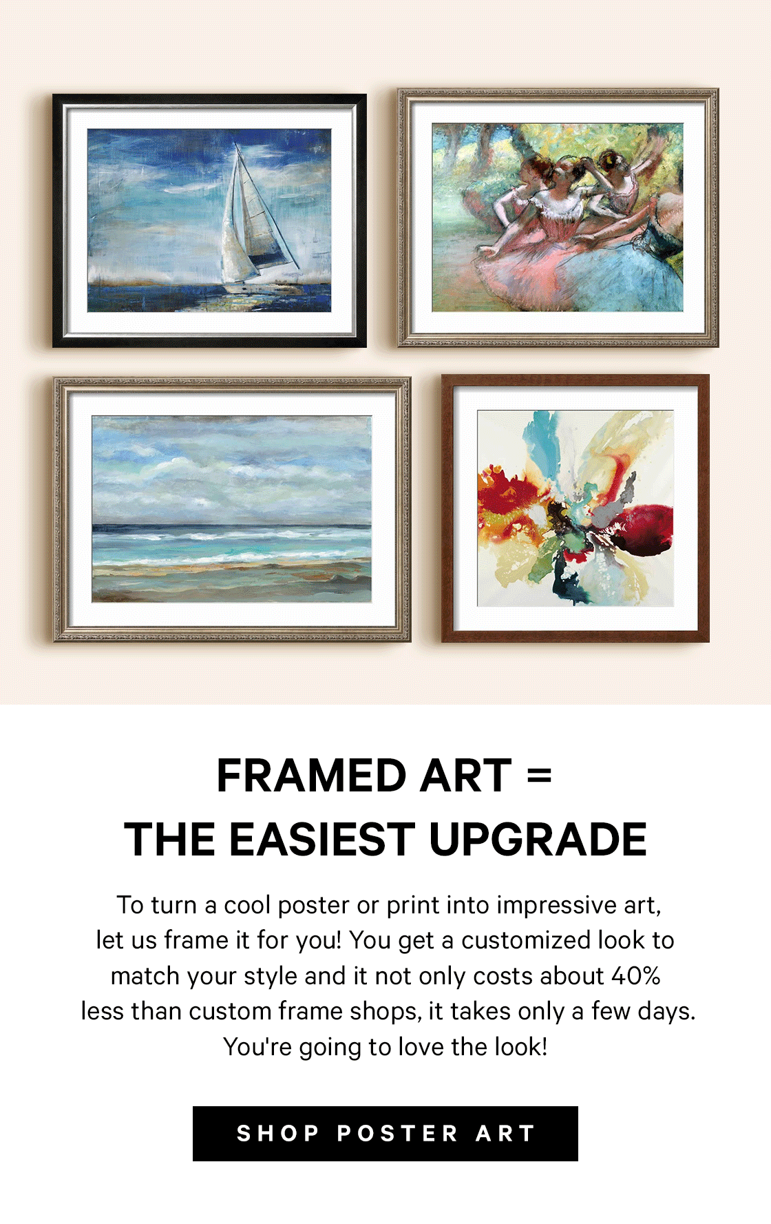 1 tip to turn a poster into art you’re proud to display. Art