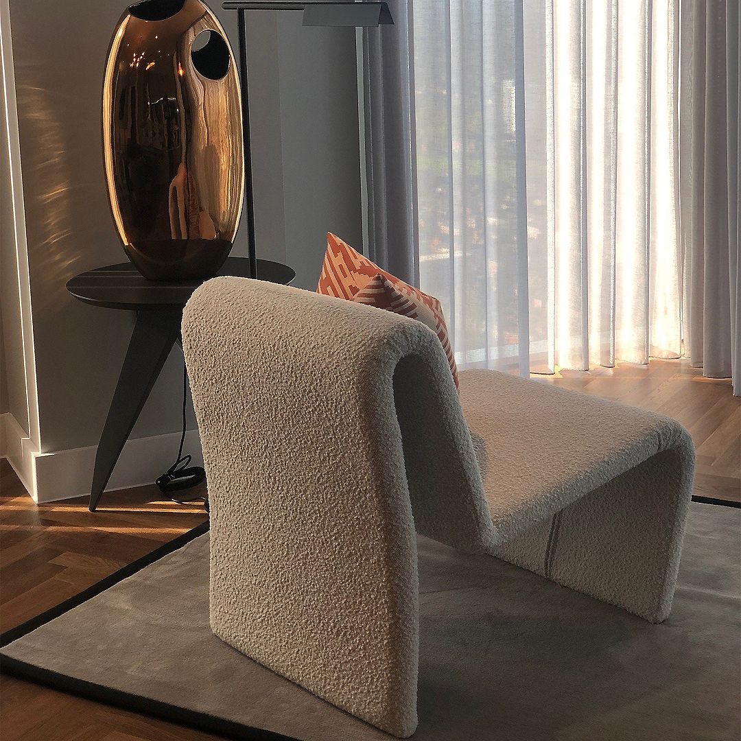 Gray Upholstered Accent Chair | Liang & Eimil Alga