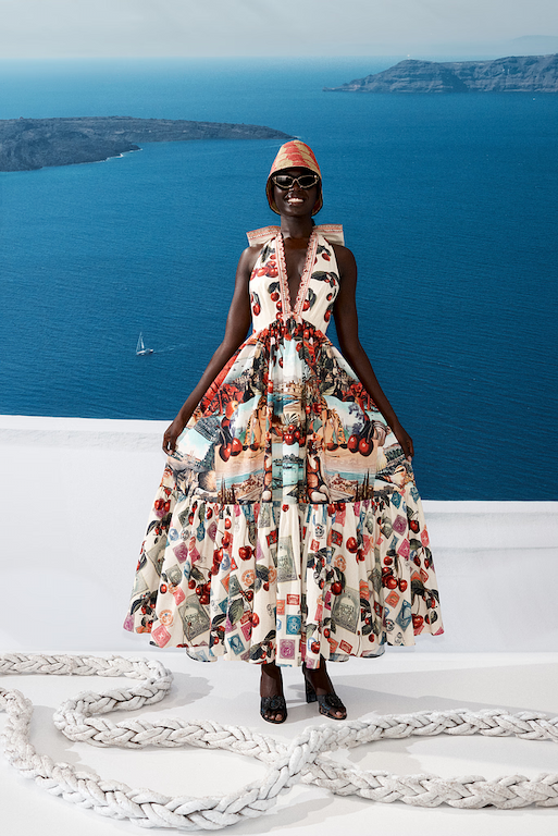 ワンピース andmary camilla slit dress Long Split Front Twist Dress| CAMILLA AU – CAMILLA