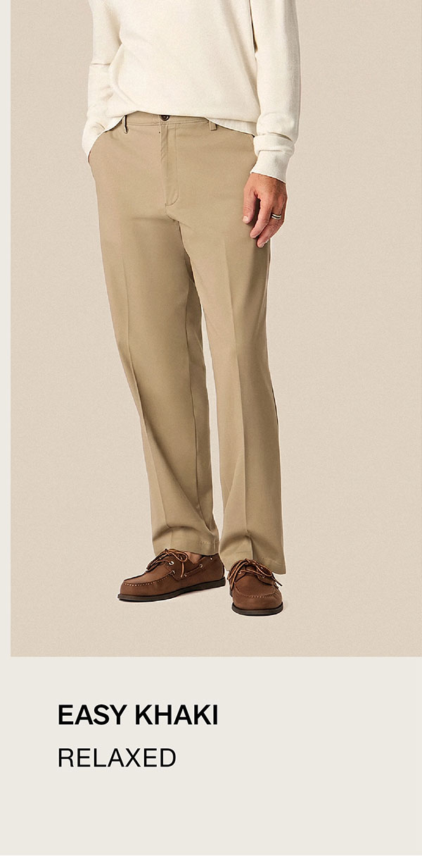 EASY KHAKI RELAXED
