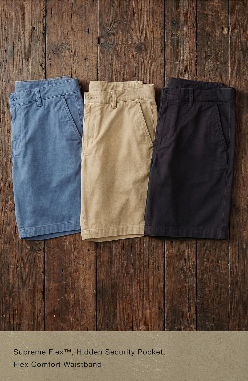 Supreme Flex™ Hidden Security Pocket Flex Comfort Waistband