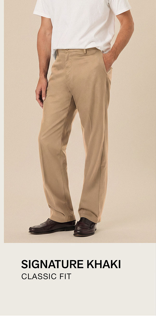 SIGNATURE KHAKI CLASSIC FIT