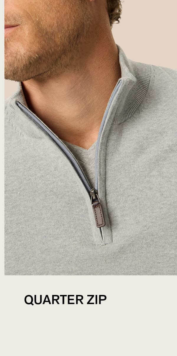 QUARTER ZIP