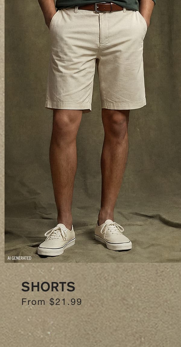 Shorts From $21.99