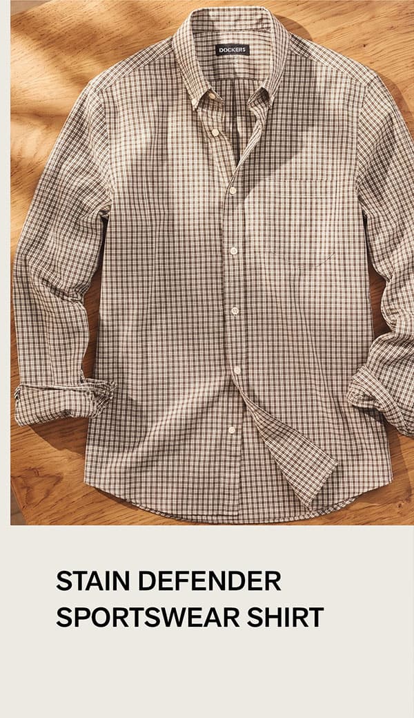 STAIN DEFENDER SPORTSWEAR SHIRT