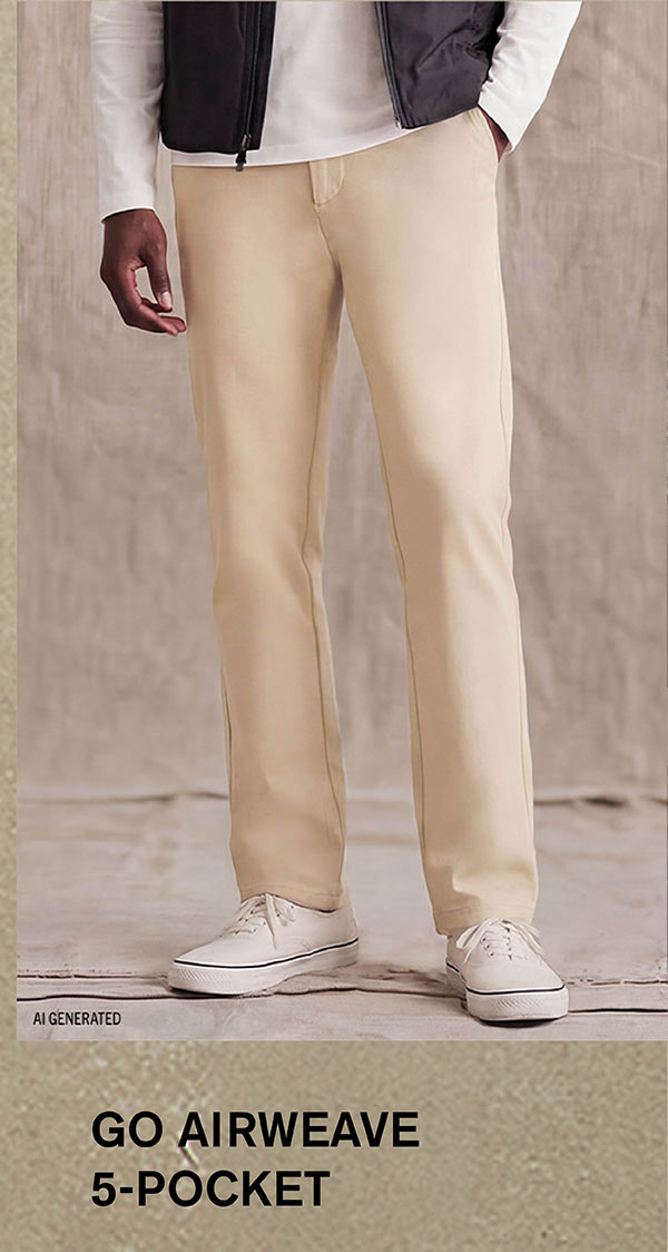 GO AIRWEAVE 5-POCKET