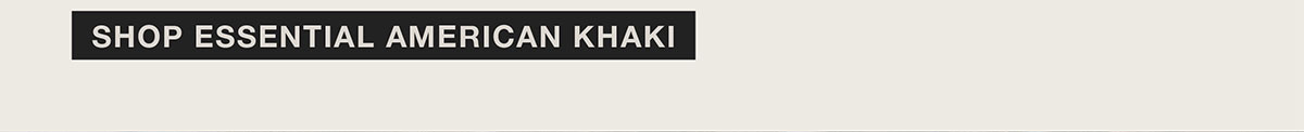 ESSENTIAL AMERICAN KHAKI