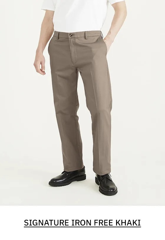 SIGNATURE IRON FREE KHAKI
