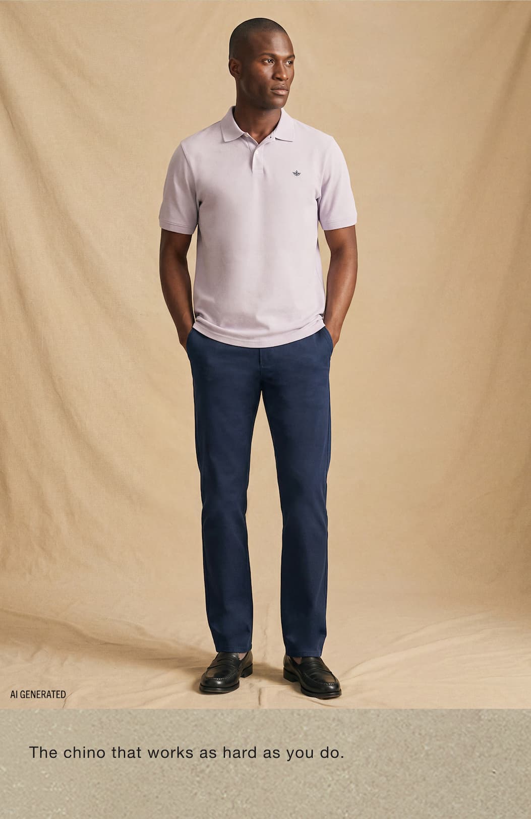 The chino that works as hard as you do.