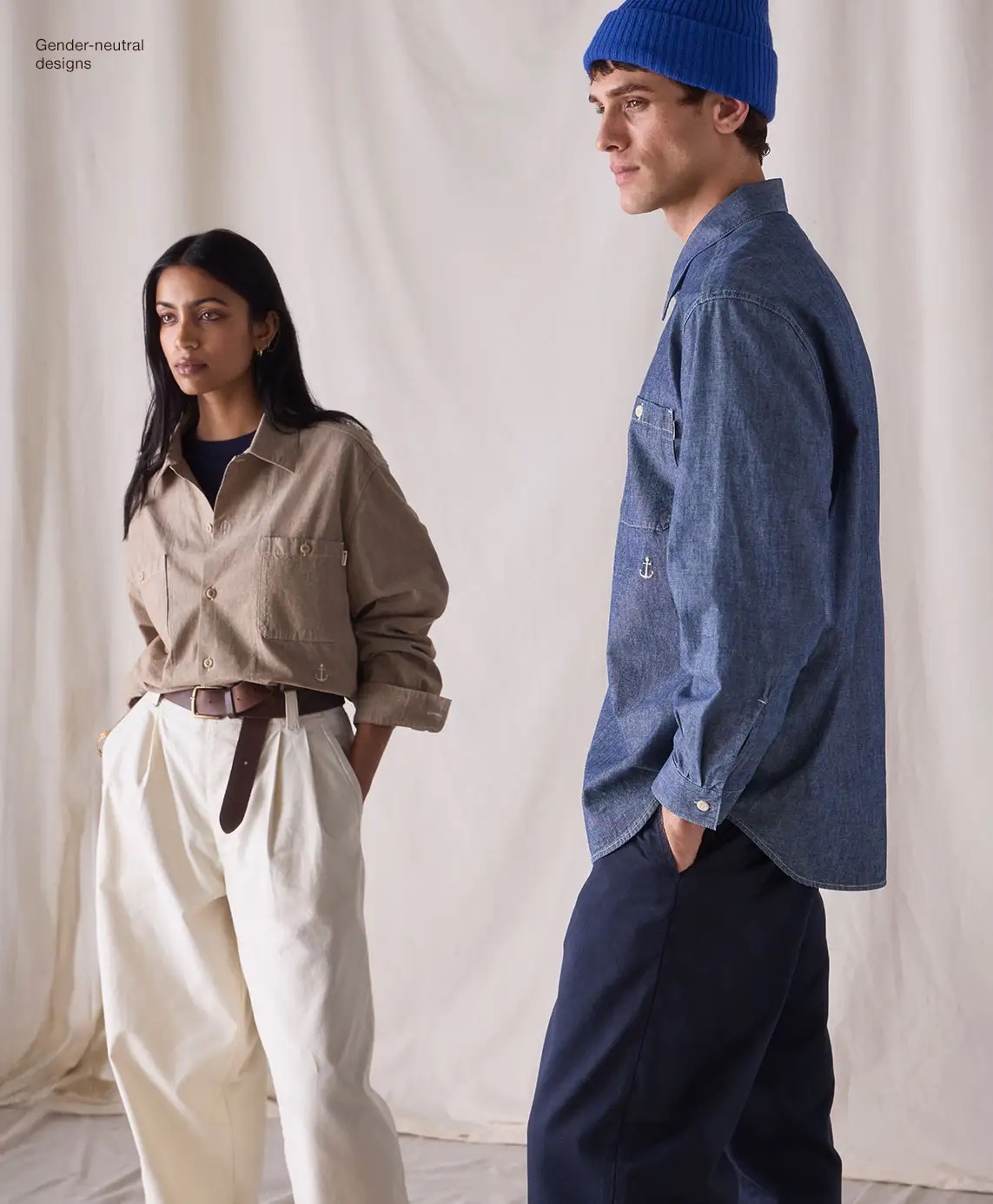 Gender-neutral designs