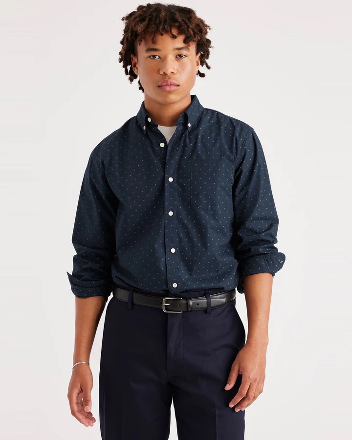 Essential Button-Up Shirt, Classic Fit
