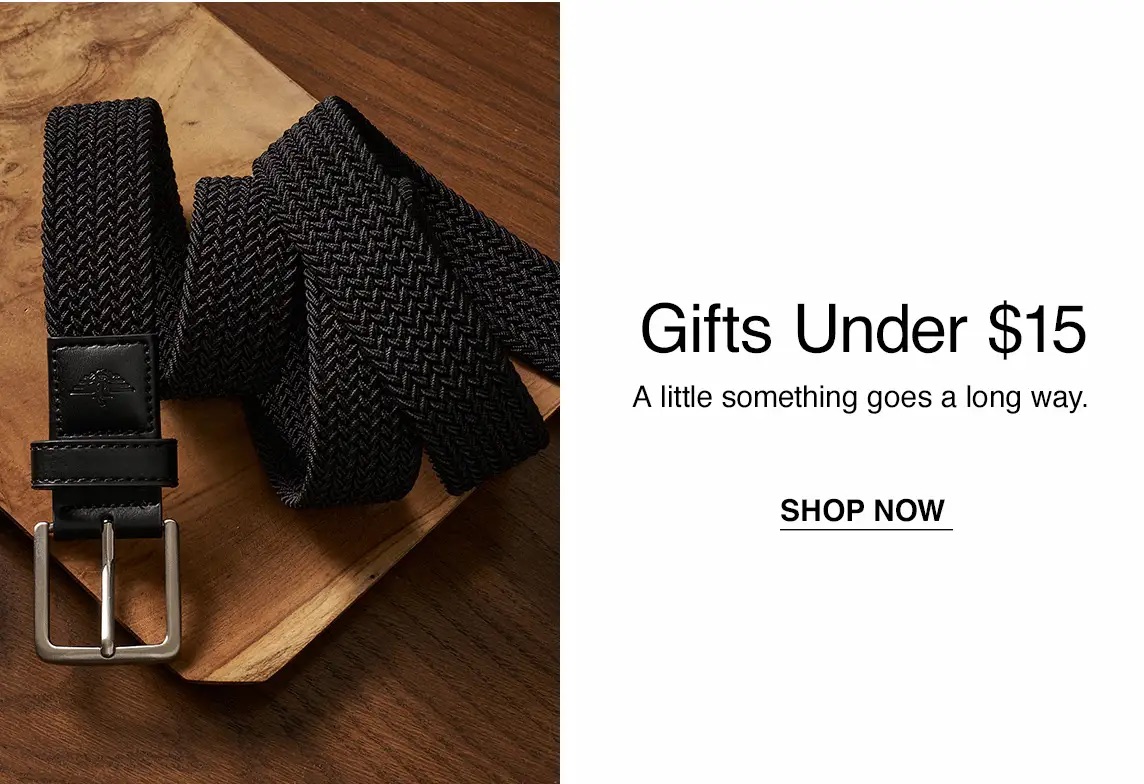 Gifts Under $15. A little something goes a long way.