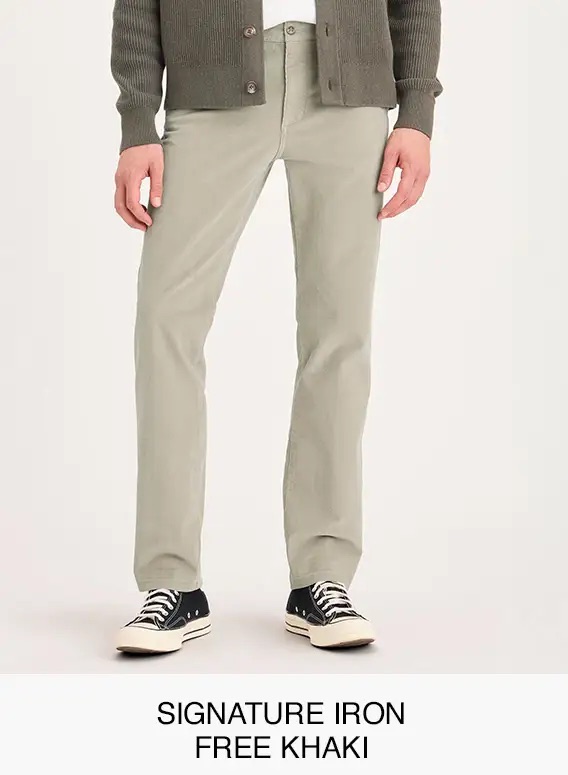 Signature Iron Free Khaki