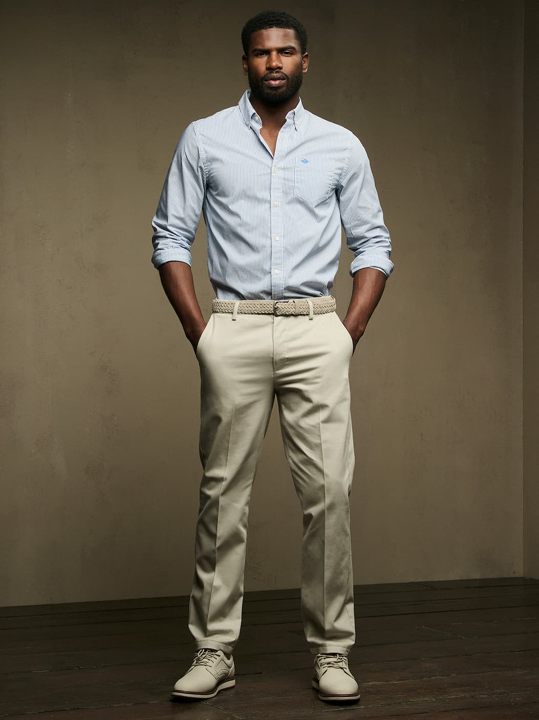 $44.99 SIGNATURE KHAKI + $44.99 WORKDAY KHAKI