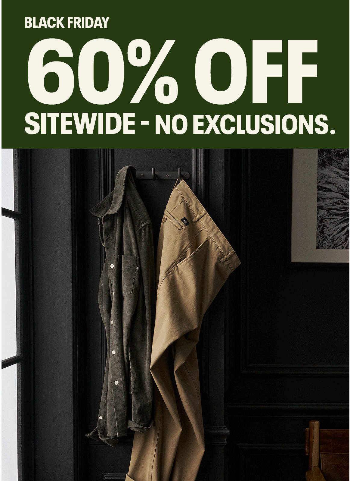 BLACK FRIDAY 60% Off Sitewide - No Exclsuions