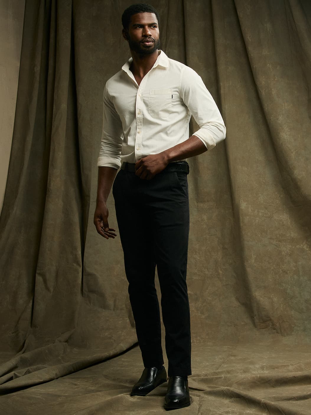 SIGNATURE IRON FREE KHAKI