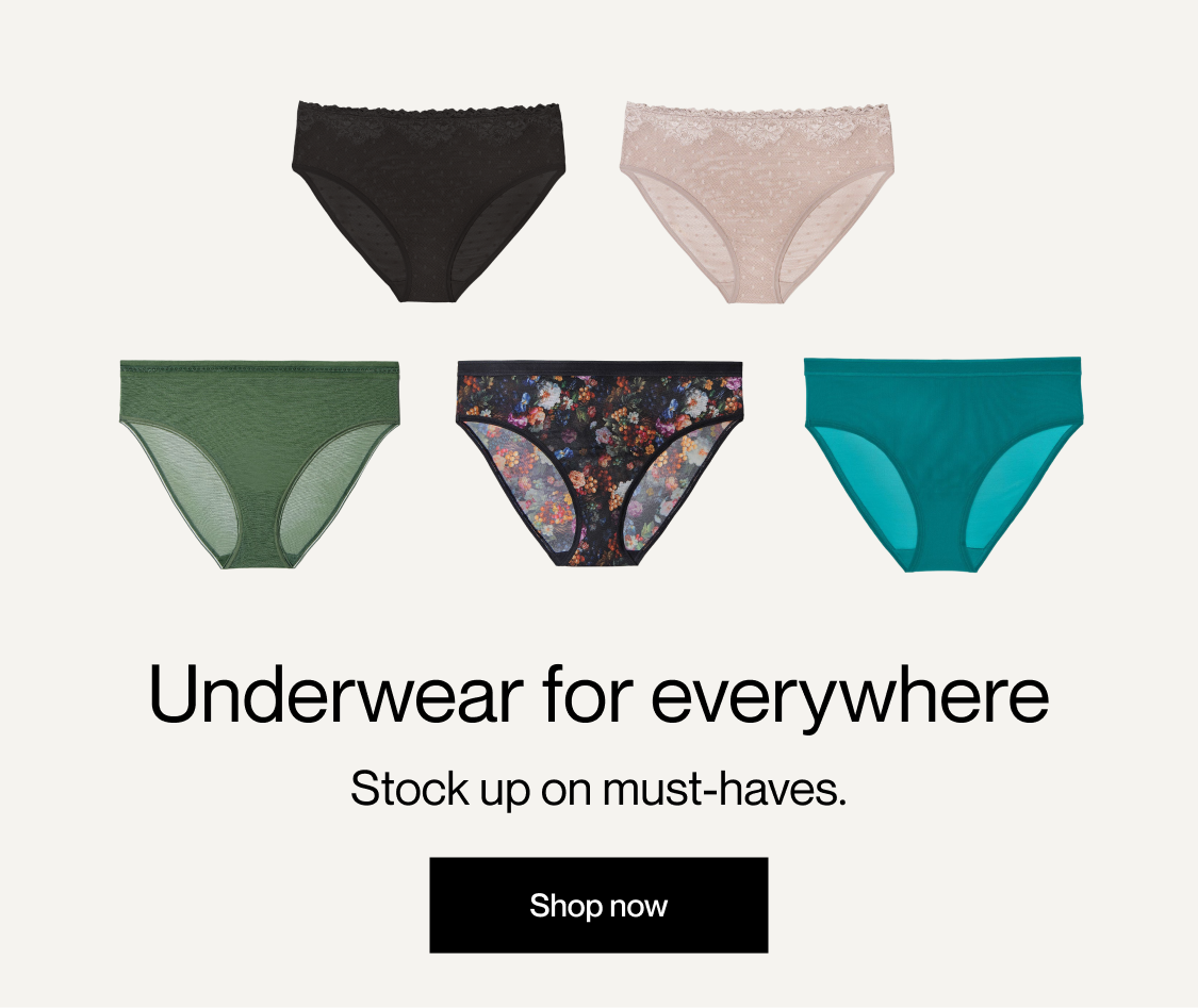 Underwear for everywhere | Shop now