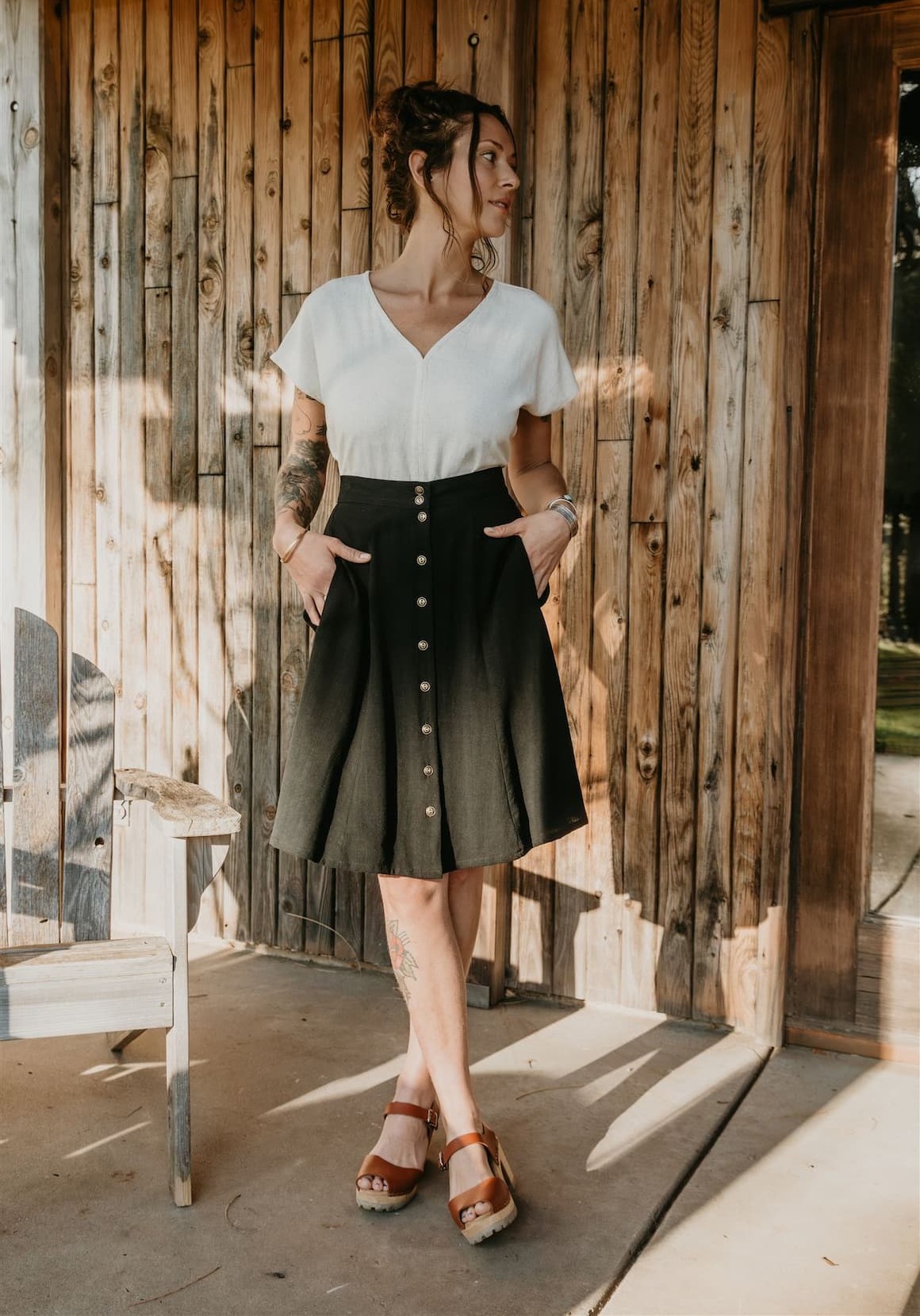 Dolman top and Bae Skirt