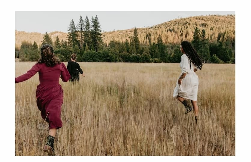 Running in the prairie
