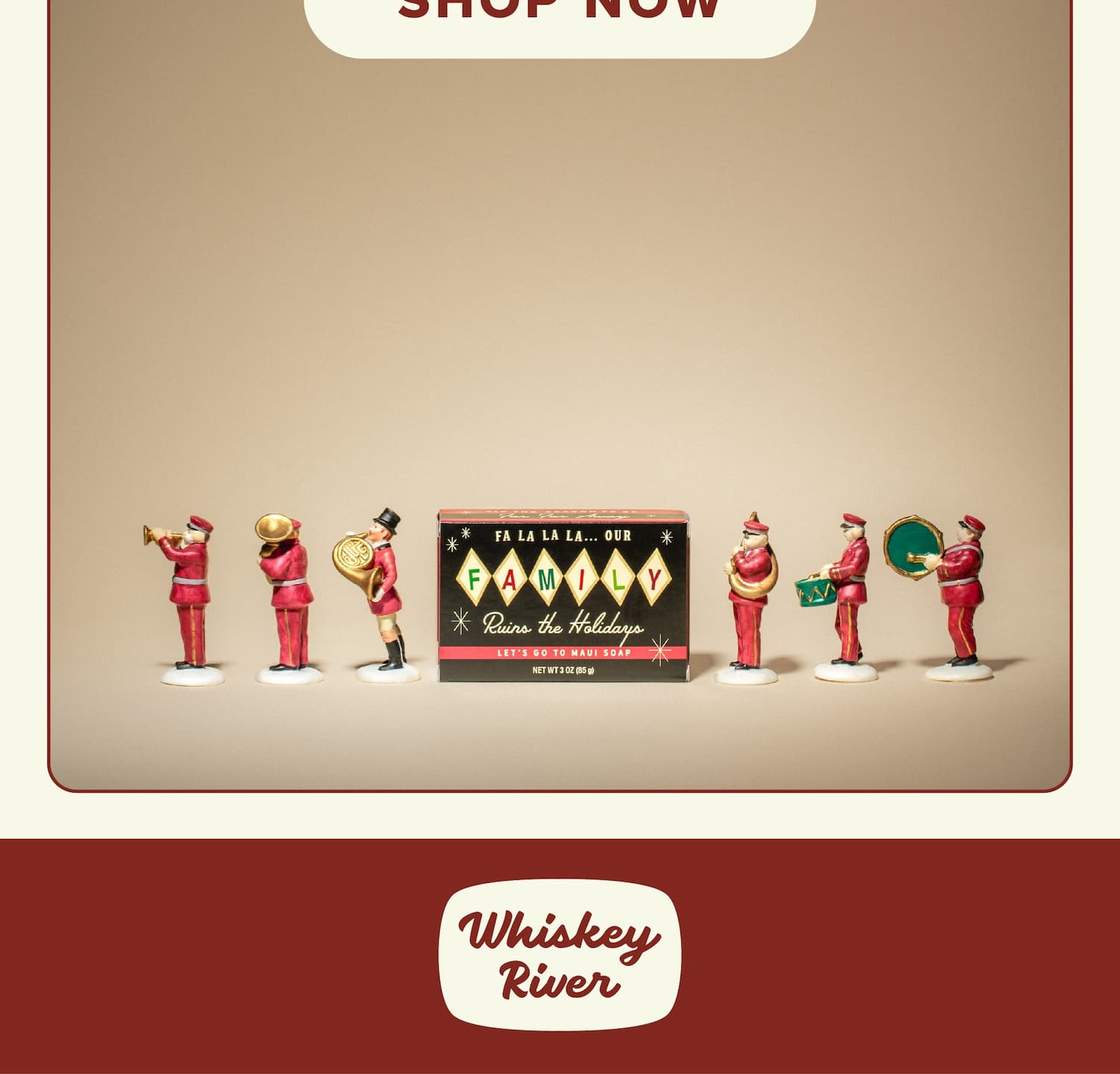 Fa la la la... our family ruins the holidays.