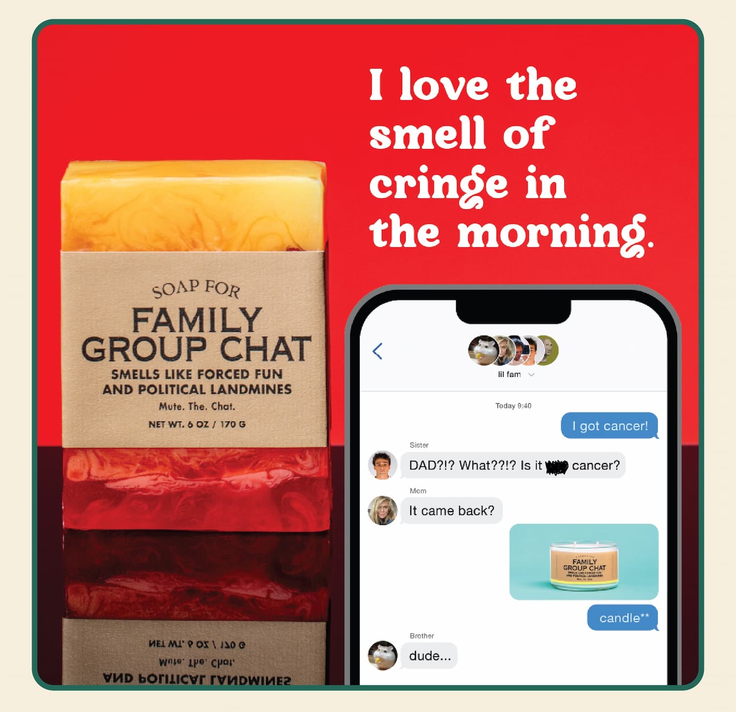 Soap for Family Group Chat