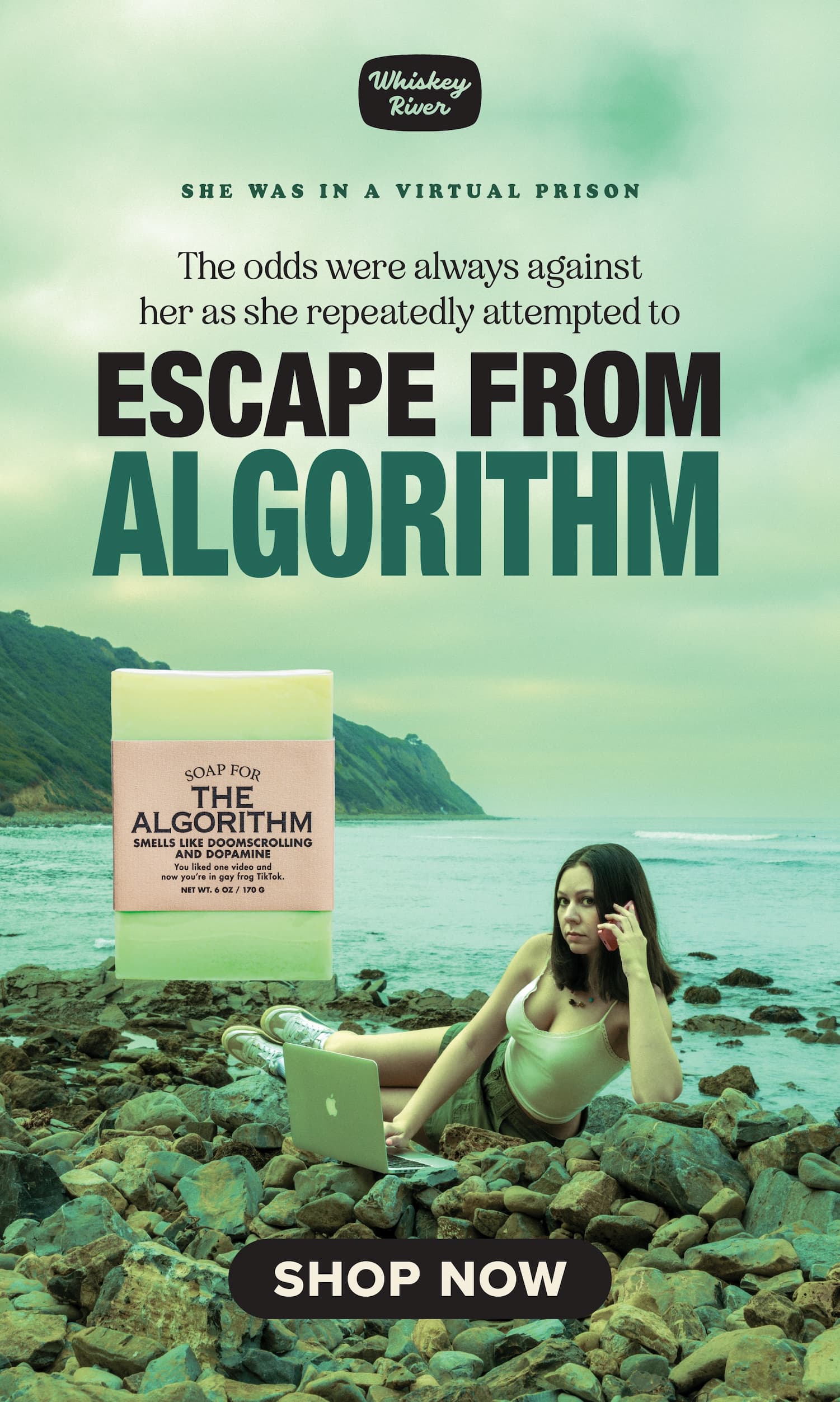She was in a virtual prison. The odds were against her as she repeatedly attempted to escape from algorithm. Shop now.