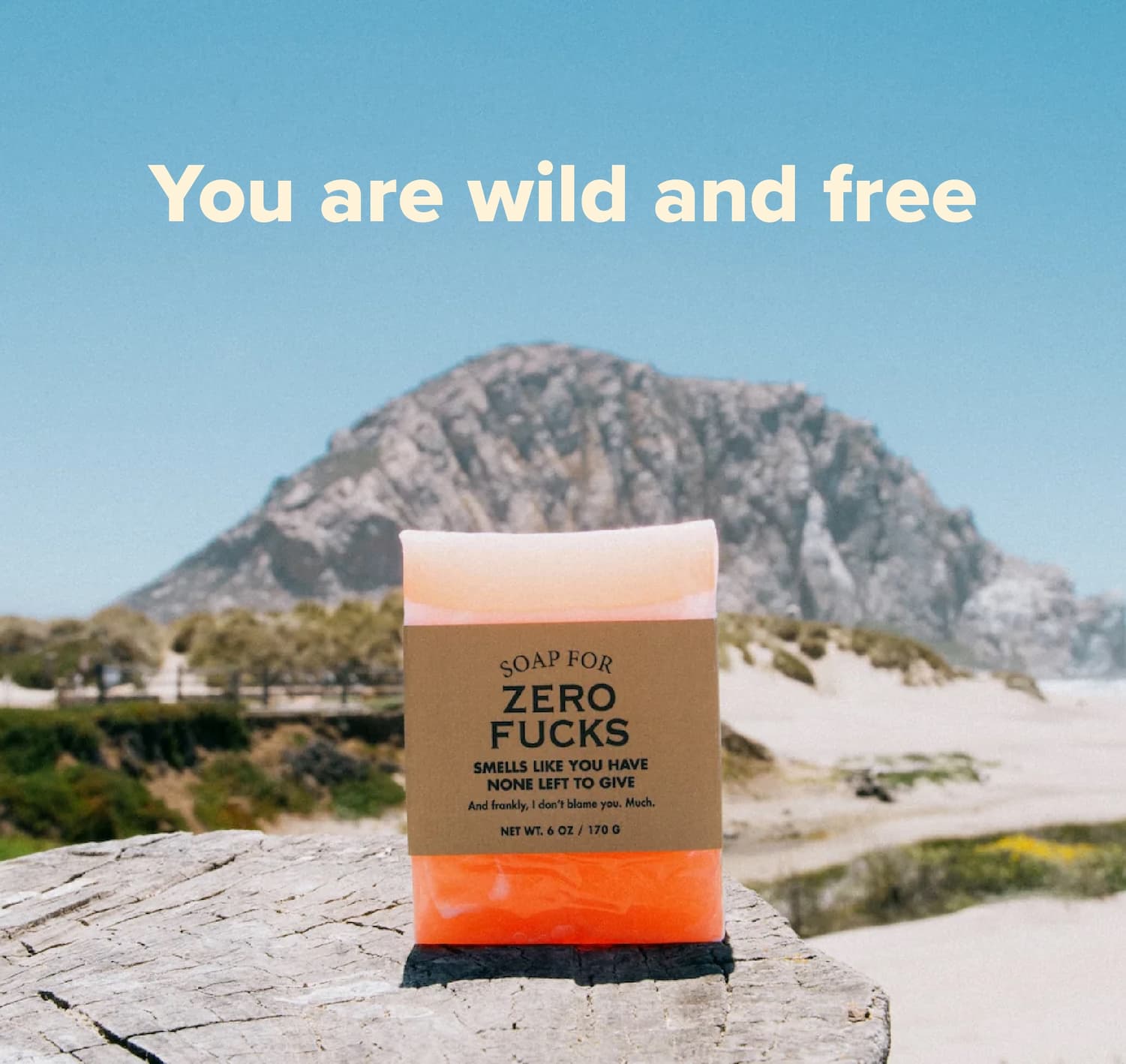 You are wild and free