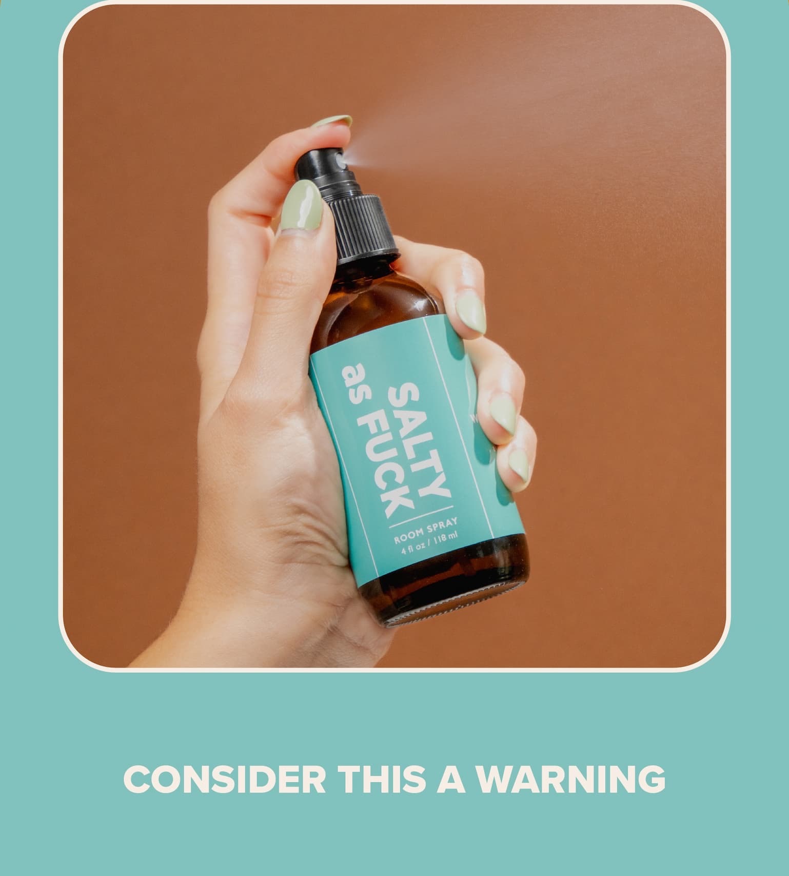 Salty as Fuck Room Spray