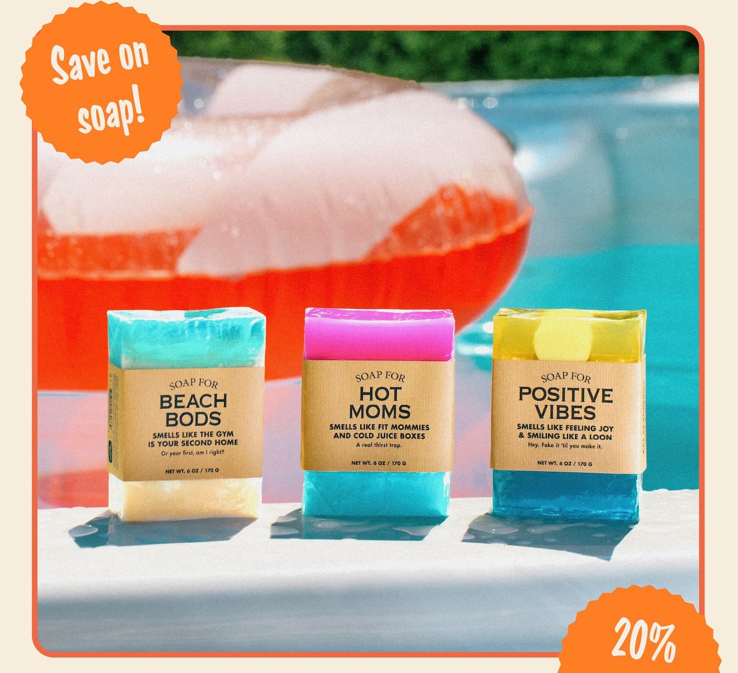 Save on soap!