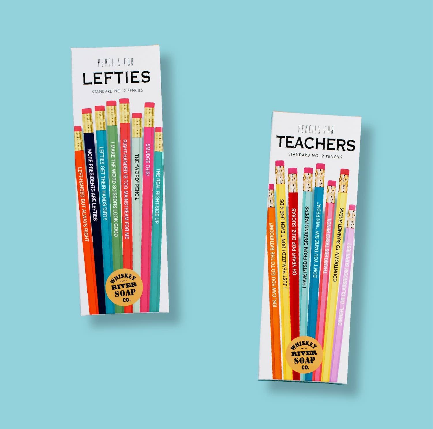 Pencils for Lefties. Pencils for Teachers.