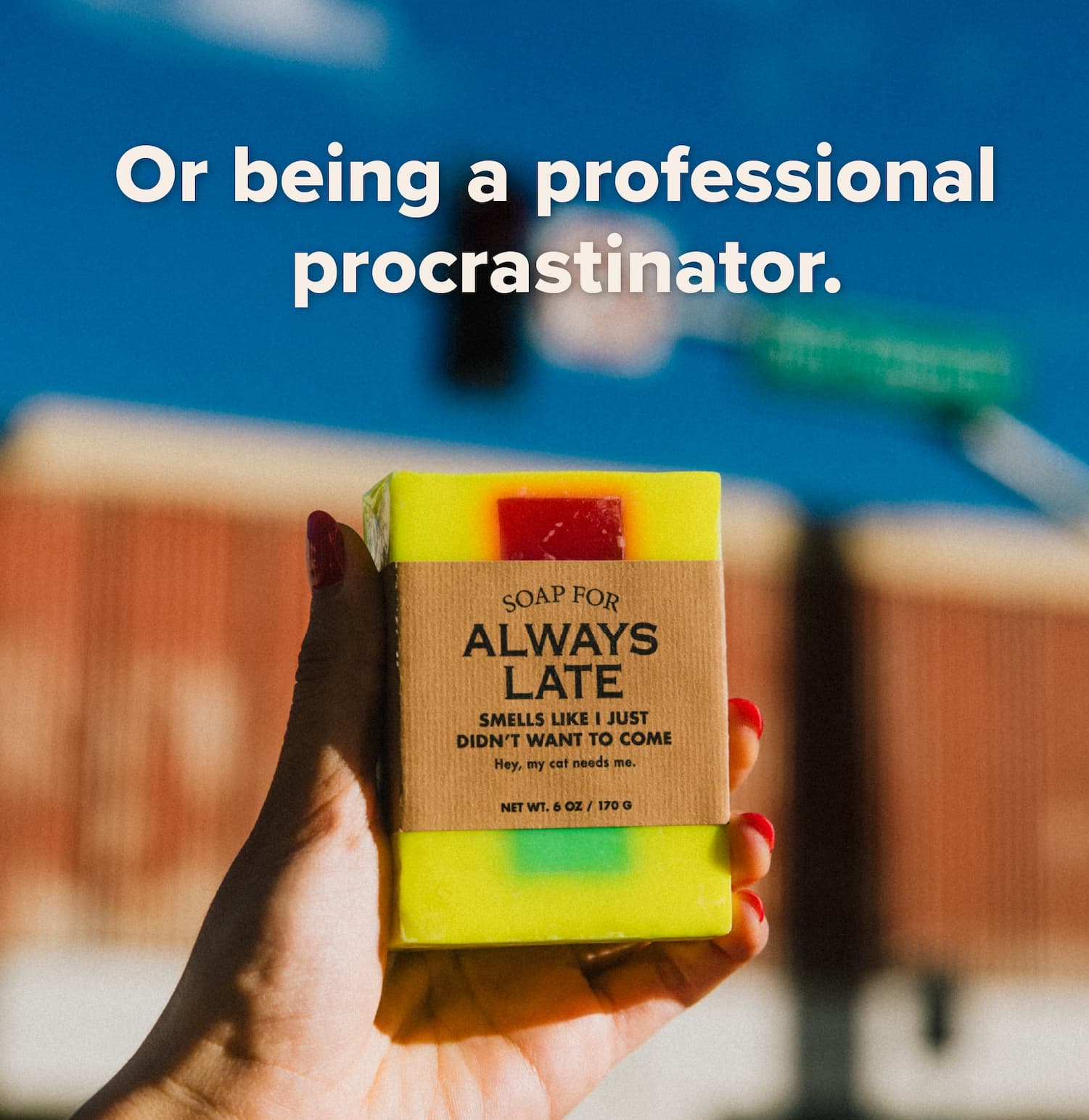 Or being a professional procrastinator…