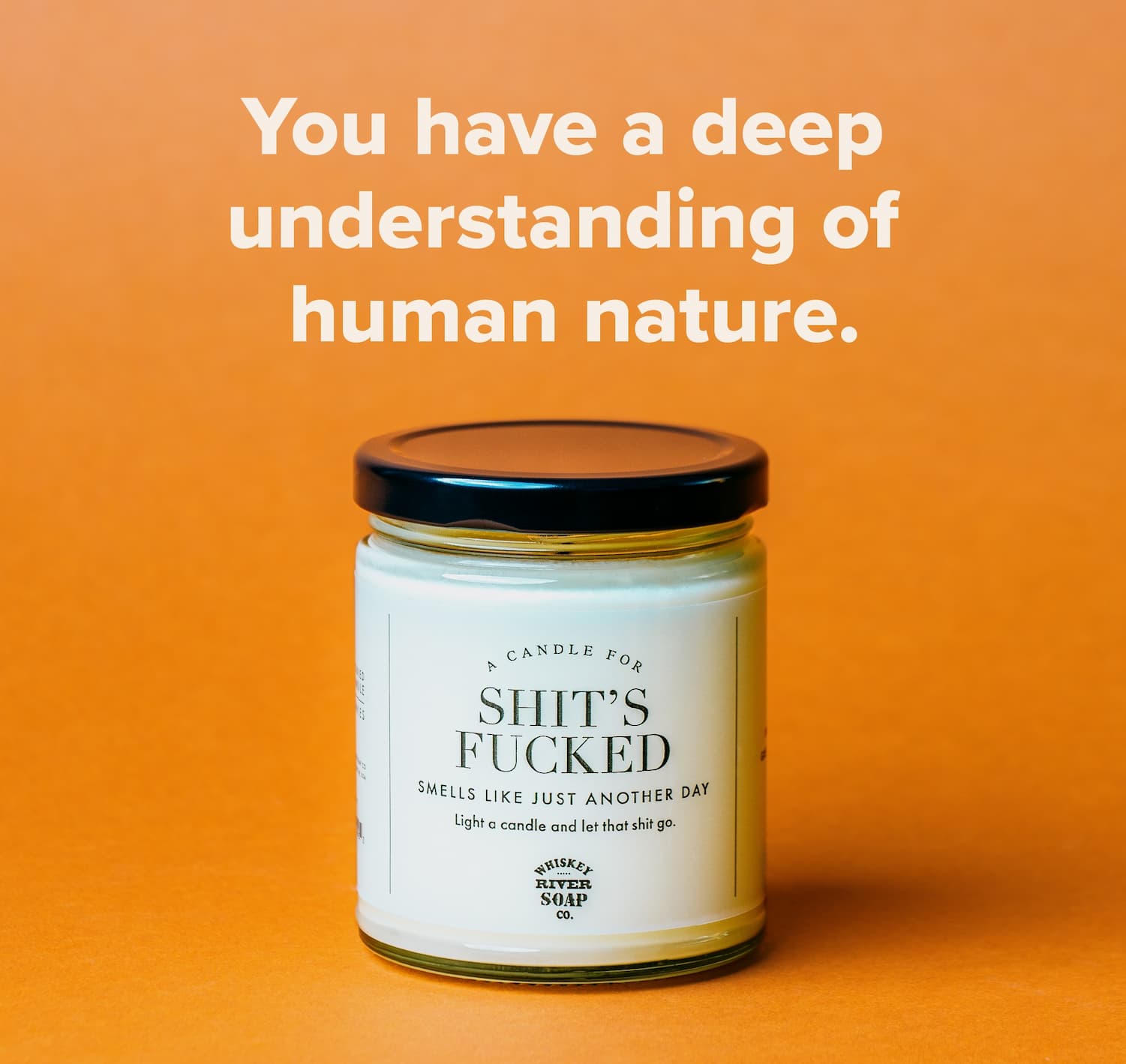 You have a deep understanding of human nature.