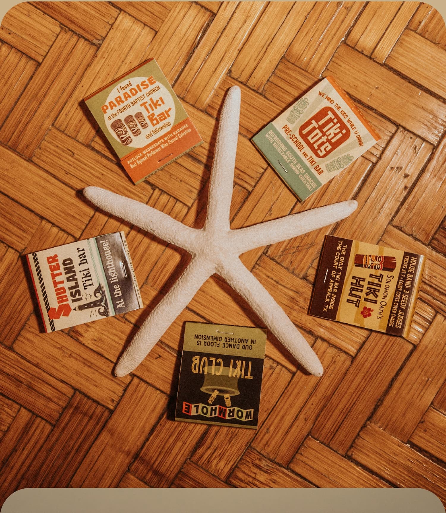 Tiki Bar Matchbooks