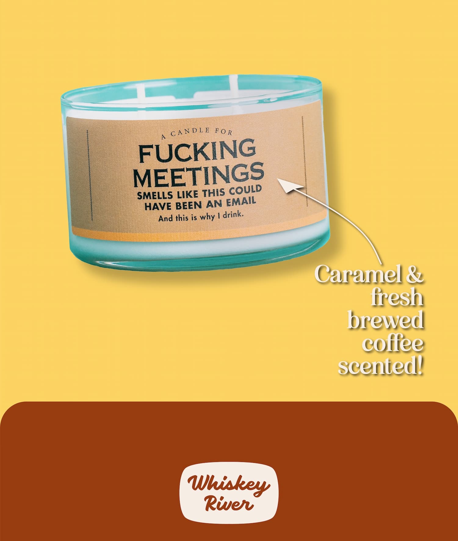 Caramel & fresh brewed coffee scented!
