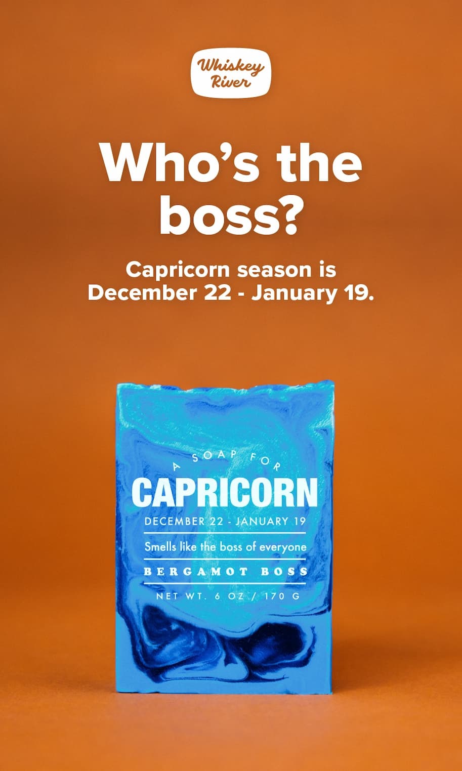 Who’s the boss? Capricorn season is December 22–January 19.