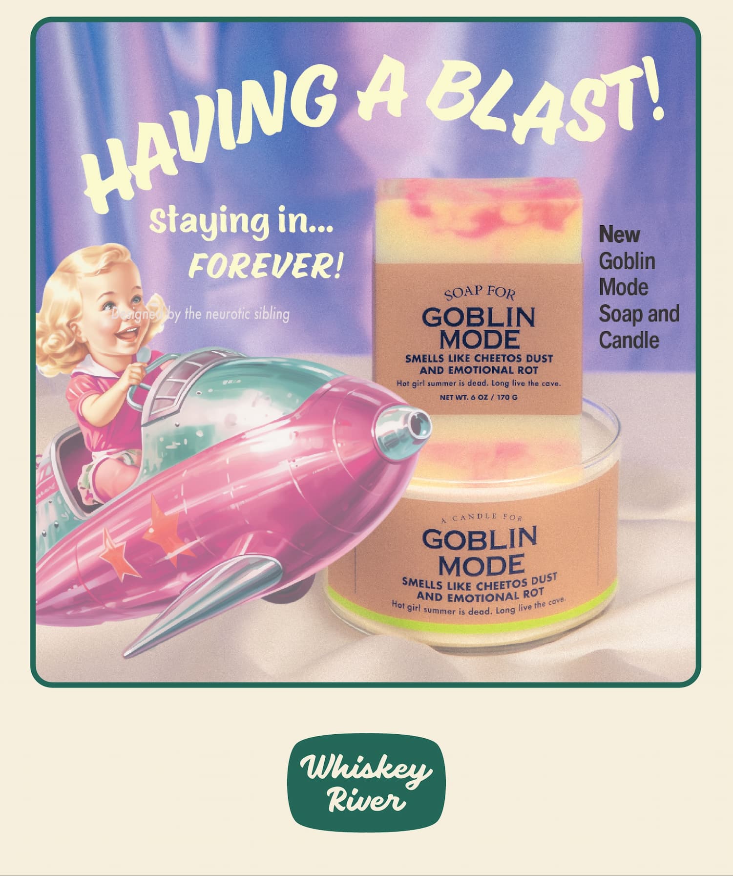 A Candle and Soap for Goblin Mode