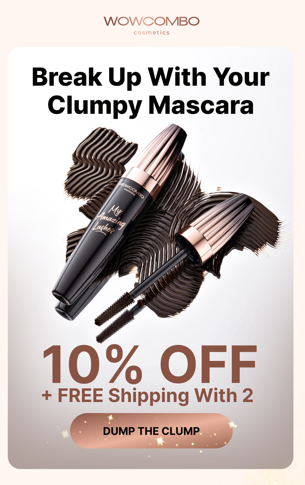 Break up with your clumpy mascara
