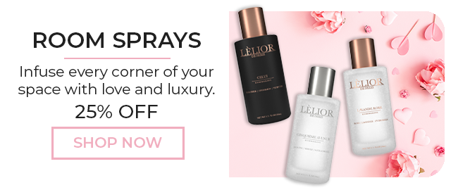 Room Sprays - Infuse every corner of your home with love and luxury. 25% OFF - Shop Now